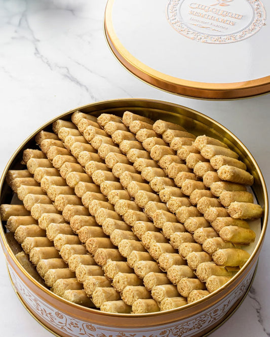 Arabic Sweets Semiramis Cashew rolls 500g - Memas Dessert