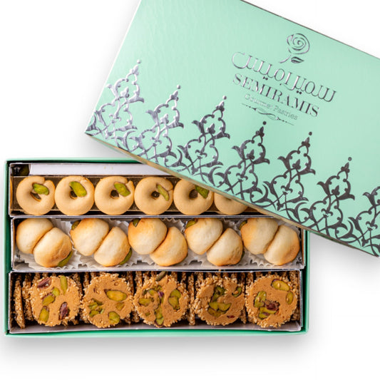 Arabic Sweet Semiramis Cookies (Assortment) 250g - Memas Dessert