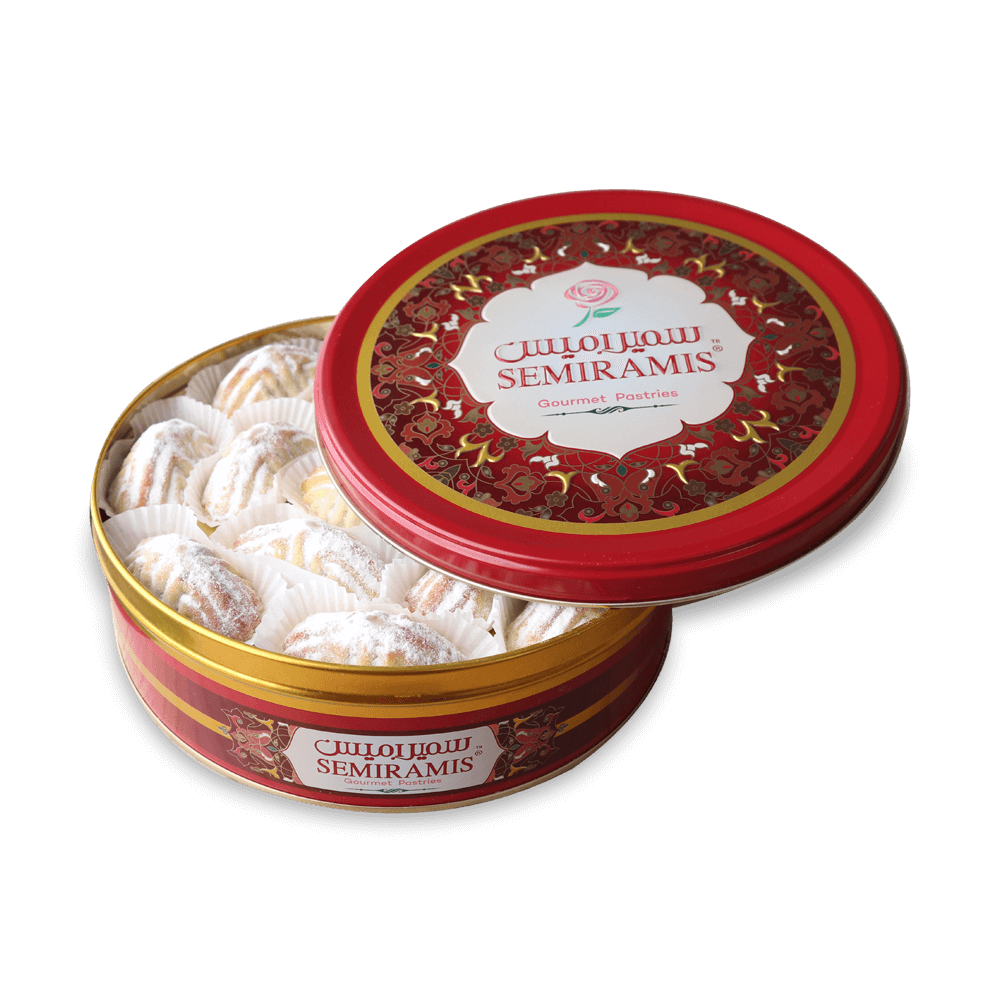 Arabic Sweet Semiramis Filled Walnut Cookies (Ma'amoul) Large 650g - Memas Dessert